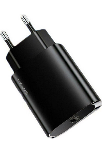 Usams Φορτιστής Χωρίς Καλώδιο με Θύρα USB-C, Τροφοδοσία Ισχύος 20W, Μαύρο (US...