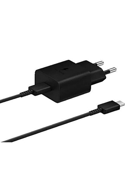 Samsung Φορτιστής με θύρα USB-C και καλώδιο USB-C σε USB-C, 15W Power Deliver...