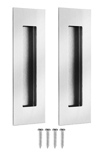 The Bros 10Pcs 50mm Kitchen Handles with Screws Stainless Steel T Cupboard Ha...