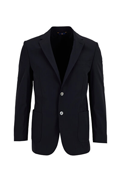 BROOKS BROTHERS Siyah Erkek Slim Fit Ceket BBSS26MBL004