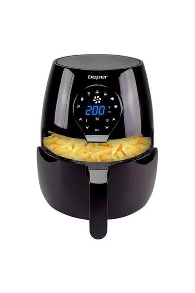 BEPER BP101050 Friteuză cu aer cald, 1450 W, 5 L, 7 Programe, Temporizator, N...