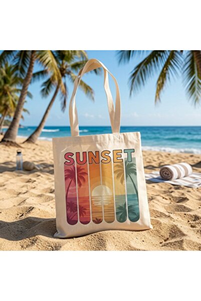 OEM Canvas Tote Bag with Zipper – GOOD VIBES – RAZADE