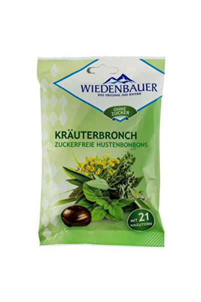 Pronat Bomboane pentru cu 21 Plante Medicinal, Fara Zahar - Wiedenbauer, 75 g