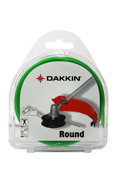Dakkin Misina Yuvarlak 2.0MM HY8100Y34 Yeşil Tırpan Misinası