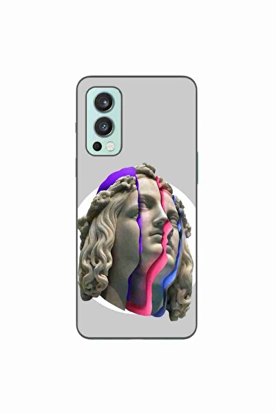 OEM Husa compatibila cu OnePlus Nord 2 Silicon Gel Tpu Model Neon Ruins