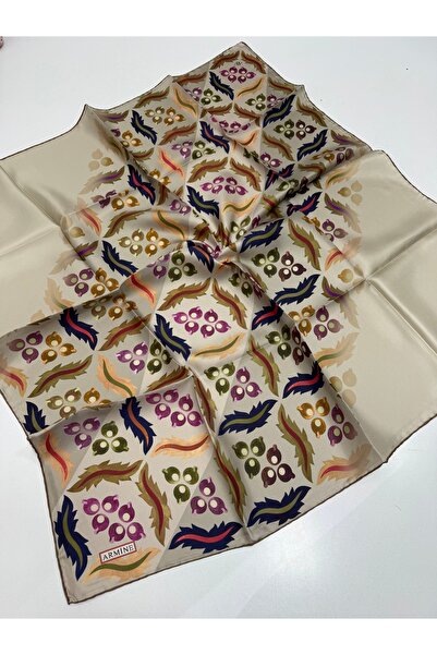 Armine twill ipek eşarp 7963-22 mostalji