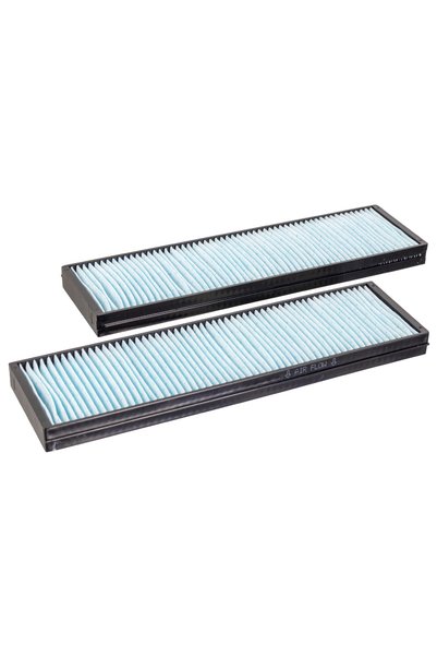 OEM Set filtru habitaclu, Blue Print, Compatibil Hyundai, Alb/Negru