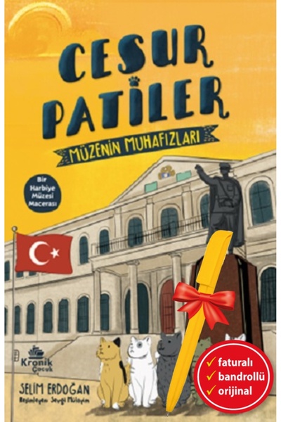 Kronik Kitap Alfa Kalem-Cesur Patiler: Müzenin Muhafızları (Selim Erdoğan)Çoc...