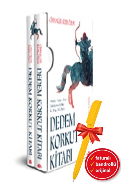 Alfa Kalem-Dedem Korkut Kitabı (2 Cilt - Kutulu) (Cihangir Kızılözen)Tarih Set