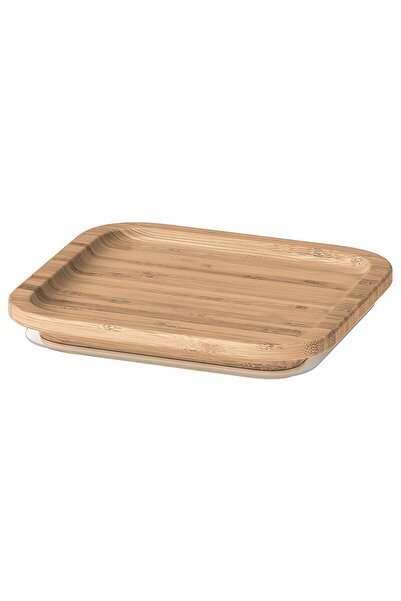 IKEA 365+ Lid, square/bamboo