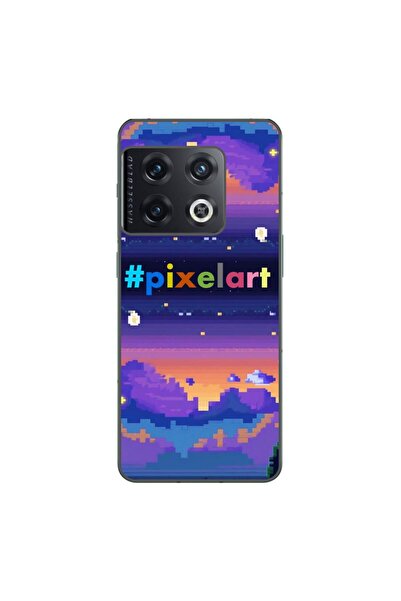 OEM Θήκη συμβατή με OnePlus 10 Pro από σιλικόνη gel TPU με σχέδιο Pixel Art Τ...