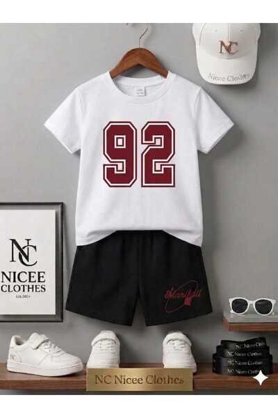 NC Nicee Clothes ΚΑΛΟΚΑΙΡΙΝΟ ΠΑΙΔΙΚΟ ΜΠΛΟΥΖΑΚΙ ΚΑΙ ΣΟΡΤΣ UNISEX (ΕΚΔΟΣΗ 92)