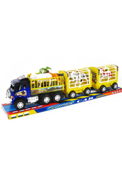 PlayFun Tir Cu Remorci Si Animale 6511110023536