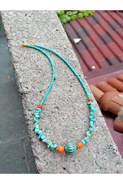 Bozhi Necklace Glass Beads Elegant Gift