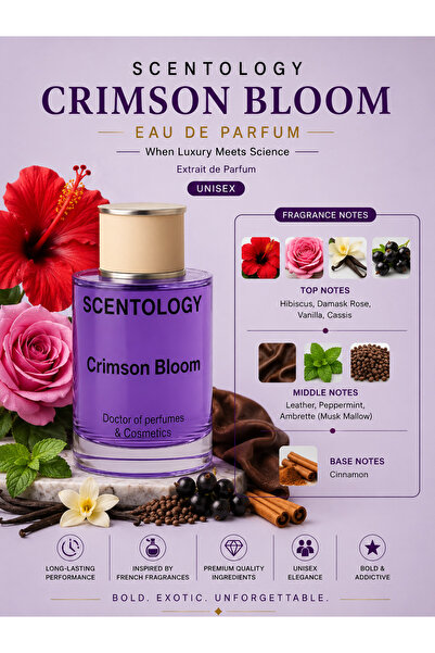 Scentology Doctor of perfums زهرة القرمزية 50 مل