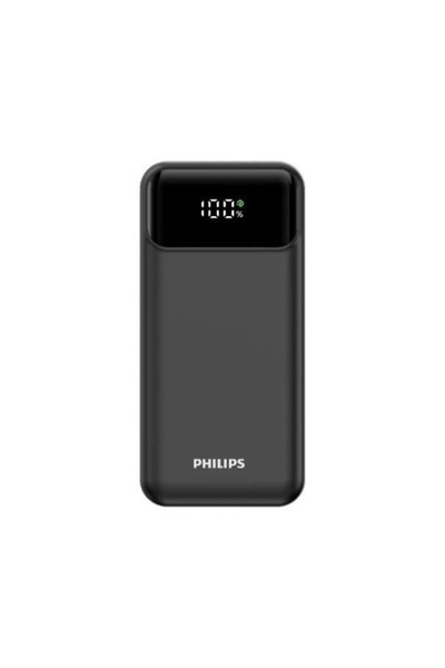 Philips DLP1922CB/GRS Μαύρο Power bank, 2x USB-C, USB-A, USB-C, USB-A – 10000mAh