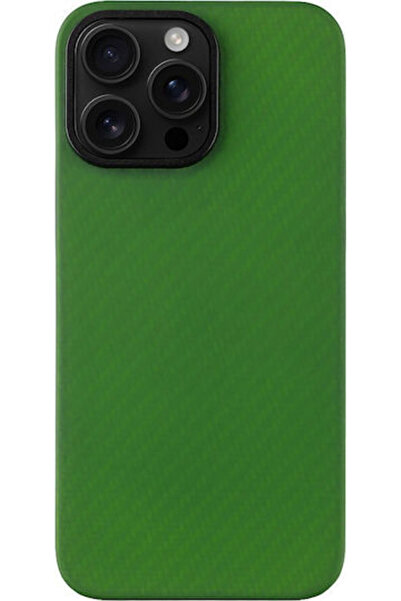 Tactical Magforce Πίσω Κάλυμμα Ίνα Αραμιδίου 0.95mm Πράσινο (iPhone 16 Pro Ma...
