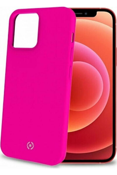 Celly Cromo Fluo Πίσω Θήκη Σιλικόνης Ροζ (iPhone 13 Pro) Κωδικός: CROMO1008PKF