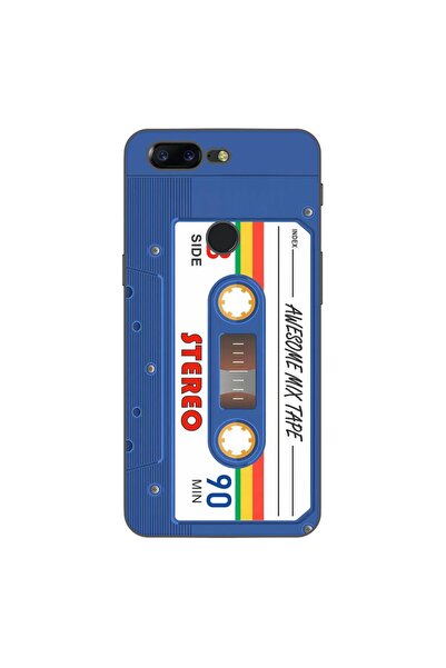 OEM Husa compatibila cu OnePlus 5T Silicon Gel Tpu Model Caseta Vintage Mix Tape