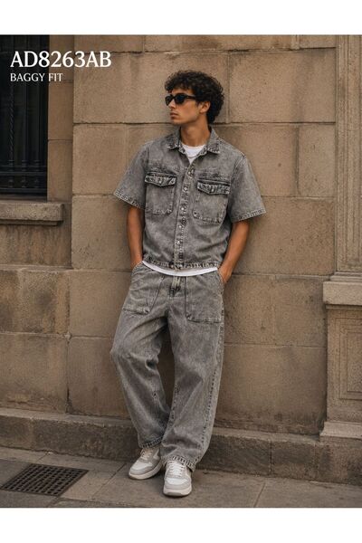Urban Collection Urbancollection gray Denim suit