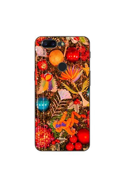 OEM Husa compatibila cu OnePlus 5T Silicon Gel Tpu Model Craciun Decor Brad V...