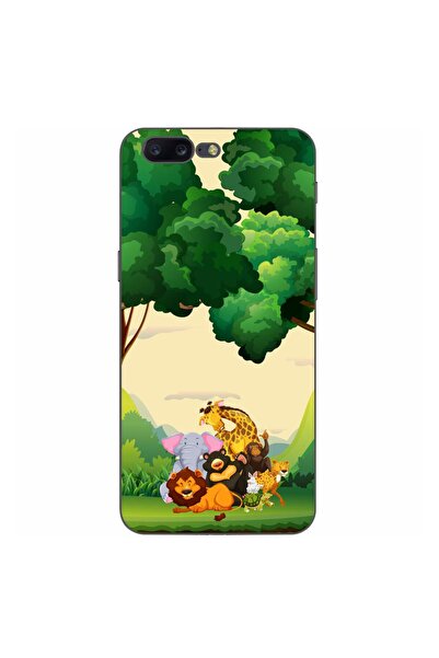 OEM Husa compatibila cu OnePlus 5 Silicon Gel Tpu Model Jungla cu Animale