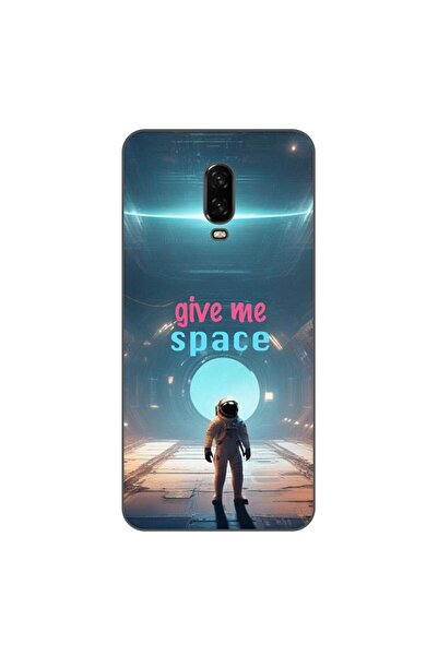 OEM Θήκη συμβατή με OnePlus 6T Σιλικόνης Gel TPU Μοντέλο Give Me Space