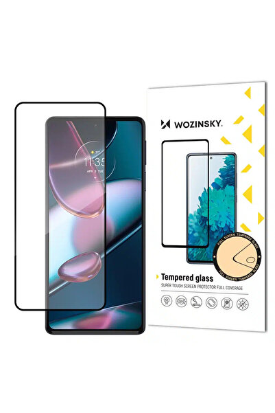 WOZINSKY super durable Full Glue tempered glass full screen with frame Case F...