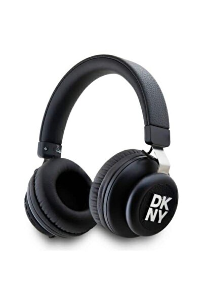 Dkny ασύρματα ακουστικά Bluetooth DKBHS6PUSLK μαύρο/black Metal Logo