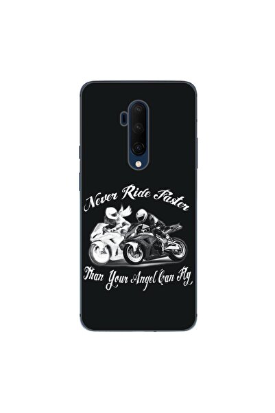 OEM Husa compatibila cu OnePlus 7T Pro Silicon Gel Tpu Model Never Ride Faster