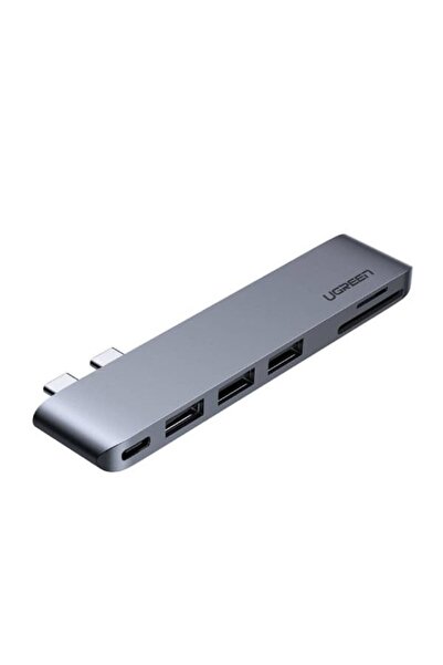 Ugreen HUB USB-C CM251 για MacBook Pro / Air, 3 x USB-A 3.0 - 1 x USB-C - 1 x...