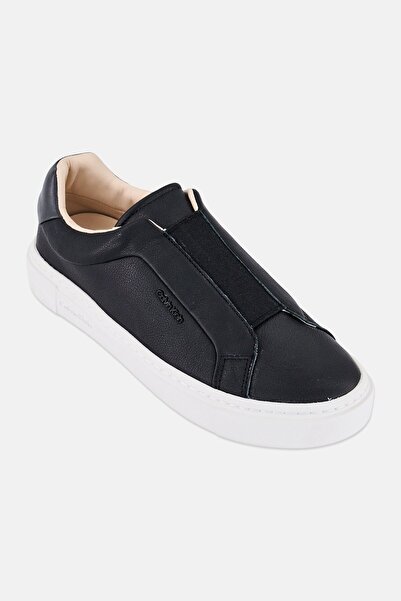 Calvin Klein Women Cupsole Slip On Casual Shoes, Black