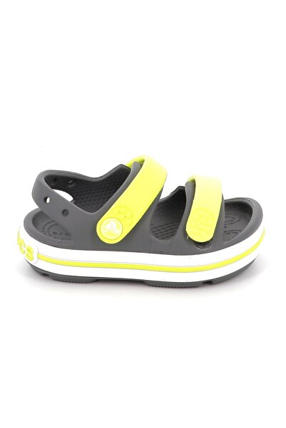 Crocs Παιδικό Πέδιλο για Αγόρι Crocband Cruiser Sandal T Χρώματος Γκρι 209424...