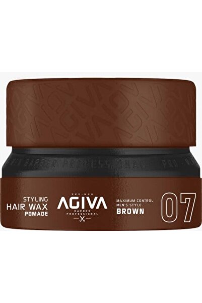 Agiva Ceară de păr tip pomadă - Maro - 155 ml