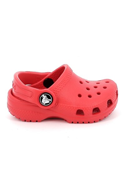 Crocs Παιδικό Σαμπό για Αγόρι Classic Clog T Ανατομικό Χρώματος Κόκκινο 20699...