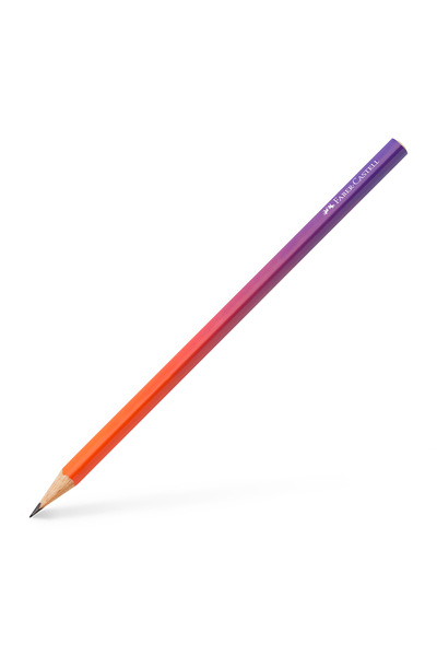 Faber Castell Graphite Pencil B Triangular Flow Violet-Orange FABER-CASTELL