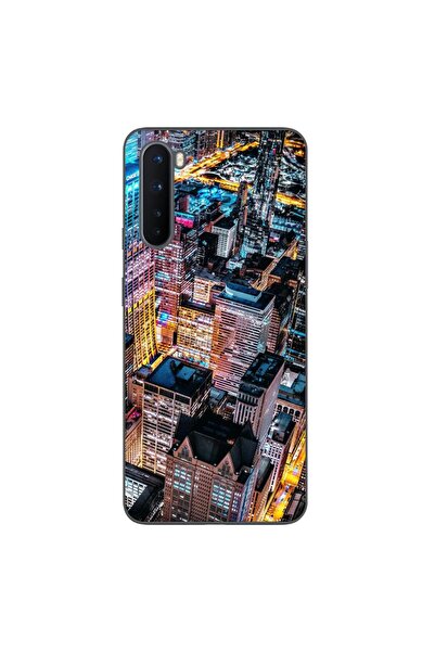 OEM Θήκη συμβατή με OnePlus Nord, από σιλικόνη gel TPU, μοντέλο Night City