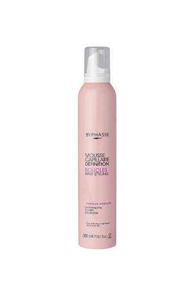 BYPHASSE Active Curl, Spumă de coafat, Pentru coafare, Fixare puternică, 300 ml