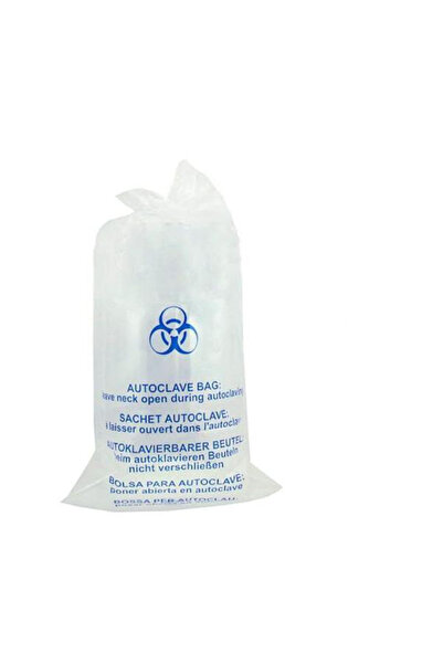 Prima Sheer Autoclavable Bag - Autoclave Sterilization Clear Bag 27 liters