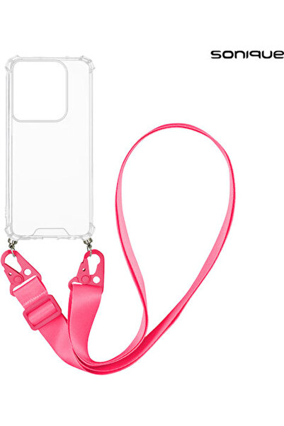 Other Θήκη Σιλικόνης με Λουράκι Sonique Armor Διαφανής για Motorola Edge 50 P...