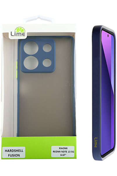 Lime&co Lime Πίσω Κάλυμμα Πλαστικό / Σιλικόνη Μπλε (Redmi Note 13 5G) Κωδικός...