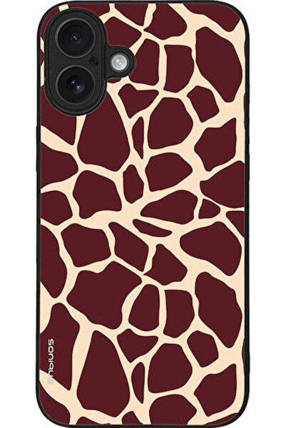 Other Θήκη Sonique Σειρά Animal Print για Apple iPhone 16 Plus Καμηλοπάρδαλη 03
