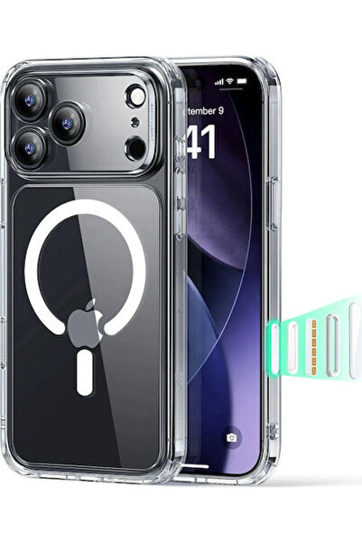 ESR Κλασική Υβριδική Θήκη Halolock Πίσω Κάλυψης Σιλικόνης Διαφανής (iPhone 17...