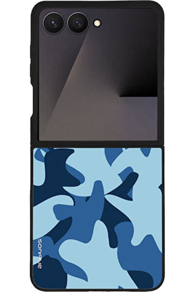 Other Θήκη Κινητού Τηλεφώνου Samsung Galaxy Z Flip 7 Μπλε, Σειρά Σονίκ Καμουφ...