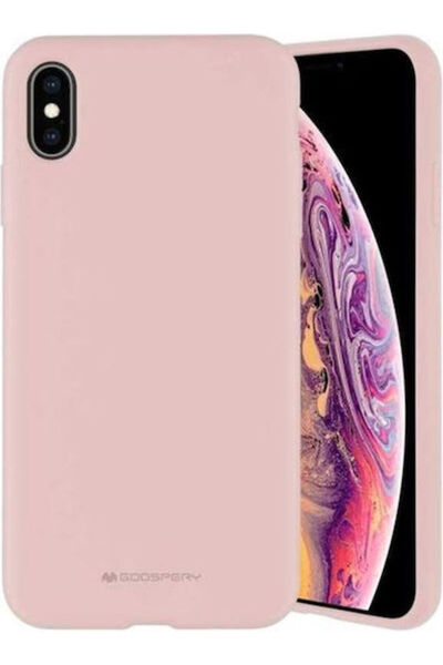 OEM Husă spate silicon / plastic roz (Galaxy S24)
