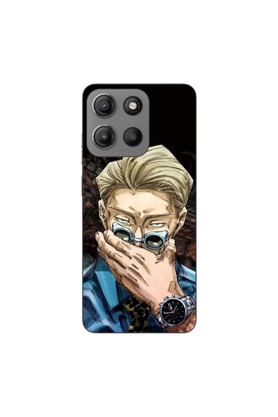 OEM Case compatible with Motorola Moto G15 Silicone Gel Tpu Pattern Jujutsu K...