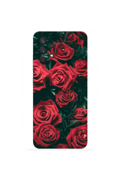 Other Samsung A32 5G Red Roses Transparent Silicone TPU Θήκη