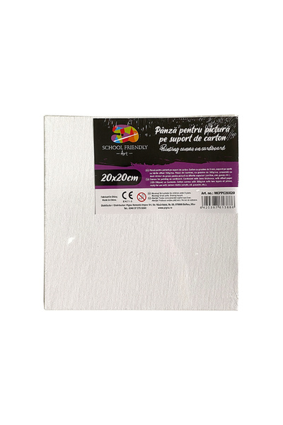 PIGNA COVERED CARDBOARD 3 MM 20 x 20 CM SF ART