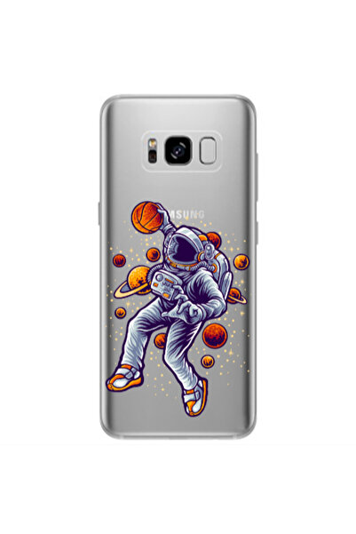 Other Samsung S8 Plus Space Basketball Transparent Silicone TPU Θήκη