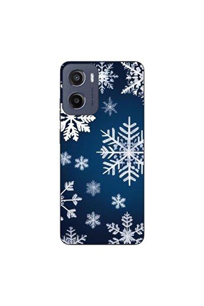 OEM Husa compatibila cu Motorola Moto G05 Silicon Gel Tpu Model Fulgi de Nea